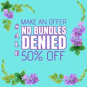 ALL BUNDLES 50% OFF